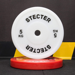 Технический диск для штанги 5 кг STECTER
