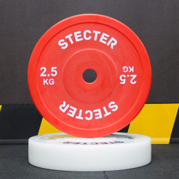 Технический диск для штанги 2,5 кг STECTER