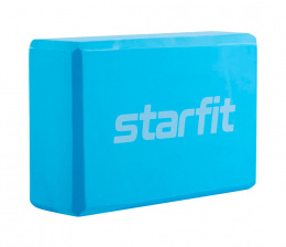 Блок для йоги Starfit, EVA, синий﻿ пастель