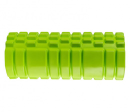 Ролик массажный Atemi средней жесткости, 33x14см, EVA, зеленый
