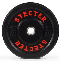 Каучуковый диск (rubber bumper plates) 25 кг