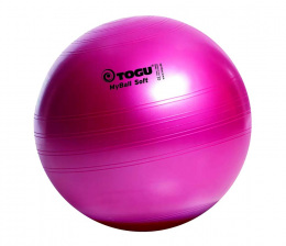 Гимнастический мяч TOGU My Ball Soft 65 см красный перламутр 