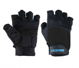 Атлетические перчатки LIVEPRO размер L-XL, черный