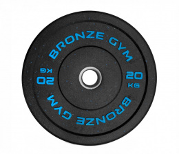 Бамперный диск 20 кг BRONZE GYM 