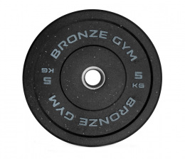Бамперный диск 5 кг BRONZE GYM 