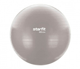 Мяч гимнастический 85 см Starfit, 1500 гр, серый, антивзрыв