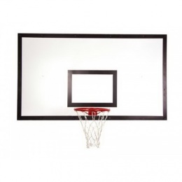Щит баскетбольный тренировочный 900х1200 мм, ФАНЕРА (толщина фанеры 15 мм) на мет-се пристенный