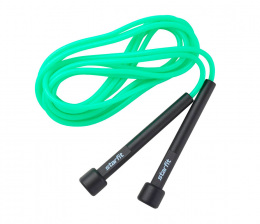 Скакалка 3 м Starfit, ПВХ с плаcтиковой ручкой, зеленый