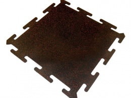 Резиновая плитка Rubblex Sport Puzzle Mix (30%) 1000x1000x10 мм