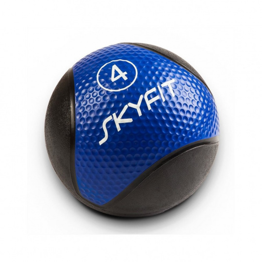 Набивной медицинский мяч 4 кг, синий SF – MB4K