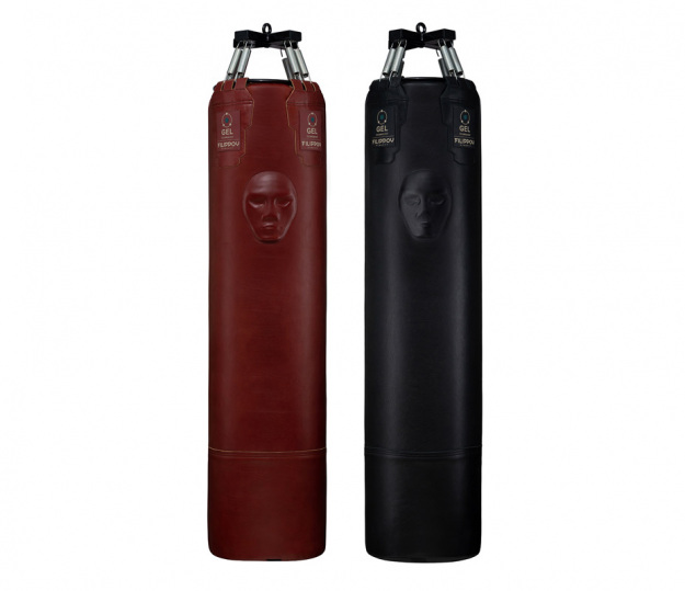 Боксерский мешок Filippov, 130 см х 80 кг, натуральная кожа