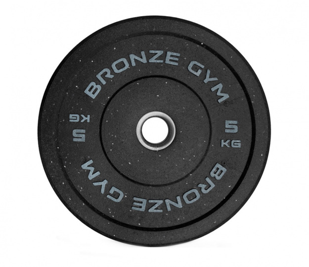 Бамперный диск 5 кг BRONZE GYM 