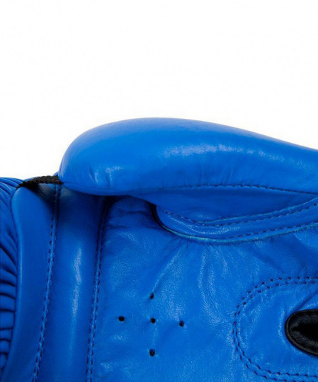 Перчатки боксерские GYM BGG-2018, 14oz, кожа, синий