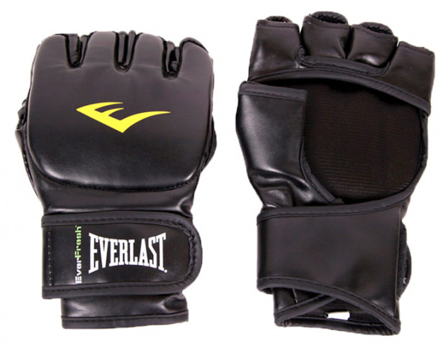 Перчатки для смешанных единоборств Martial Arts Grappling 7560LXLU, L/XL, к/з, черный