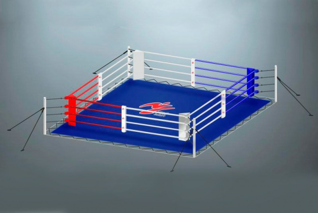 Ринг для бокса на растяжках RS956 Стандарт 5х5 метра