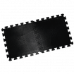 Резиновая плитка для спортзала, черный, 400х400х12мм MB-MatBL-12
