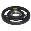 Черный полиуретановый олимпийский диск Oxide Fitness OWP02 1,25 кг