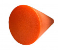 Ролик для пилатес цилиндрический OFT 15х60 см, оранжевый