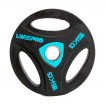 Олимпийский диск в уретане LIVEPRO 15 кг, черный/синий