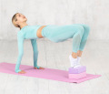 Блок для йоги Starfit, EVA, розовый пастель