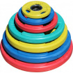 Набор дисков цветной HANDLE D-51, 1,25-25 кг